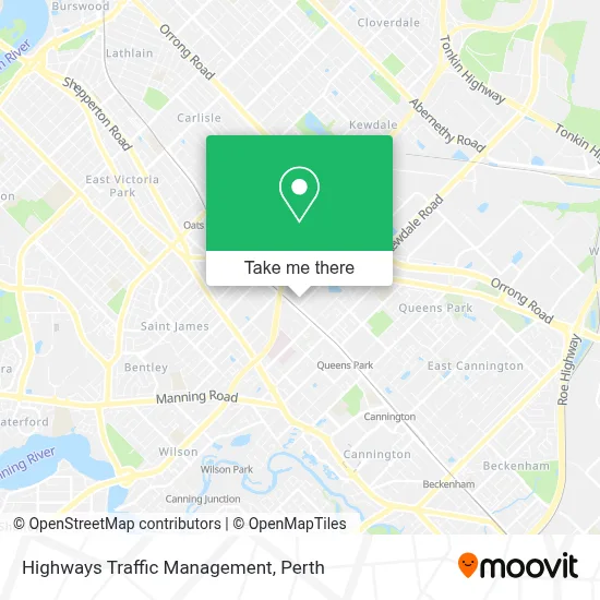 Mapa Highways Traffic Management
