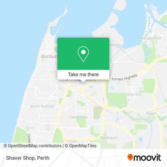 Mapa Shaver Shop