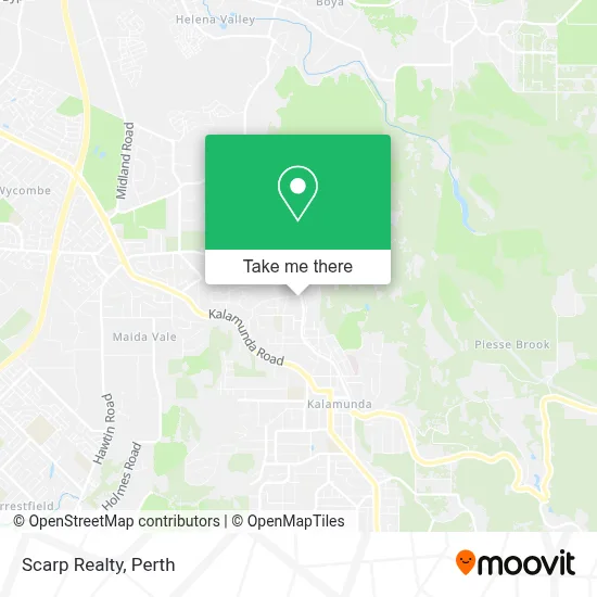 Mapa Scarp Realty