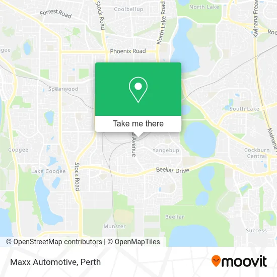 Mapa Maxx Automotive