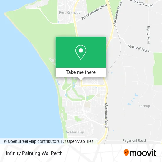 Mapa Infinity Painting Wa