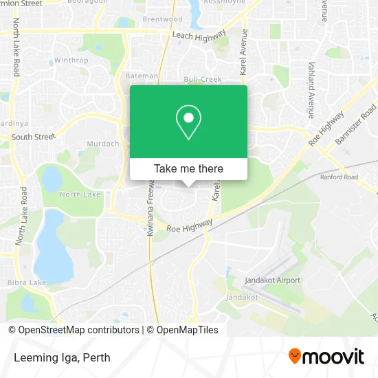 Mapa Leeming Iga