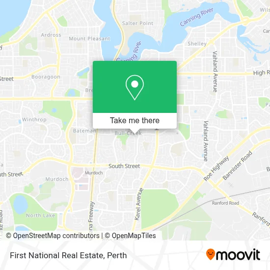 Mapa First National Real Estate