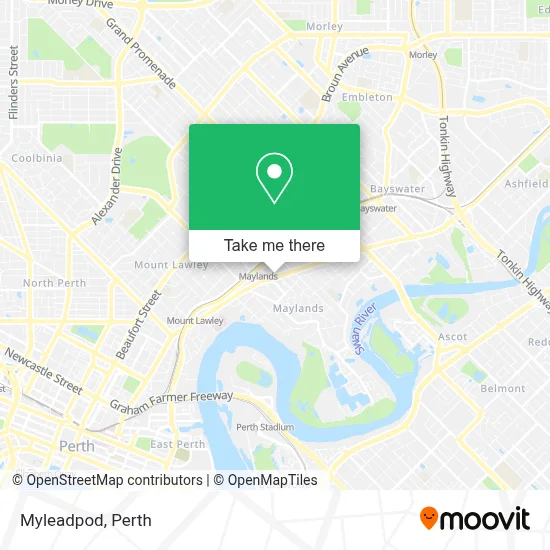 Mapa Myleadpod