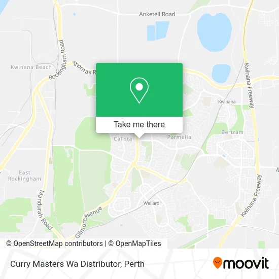 Mapa Curry Masters Wa Distributor