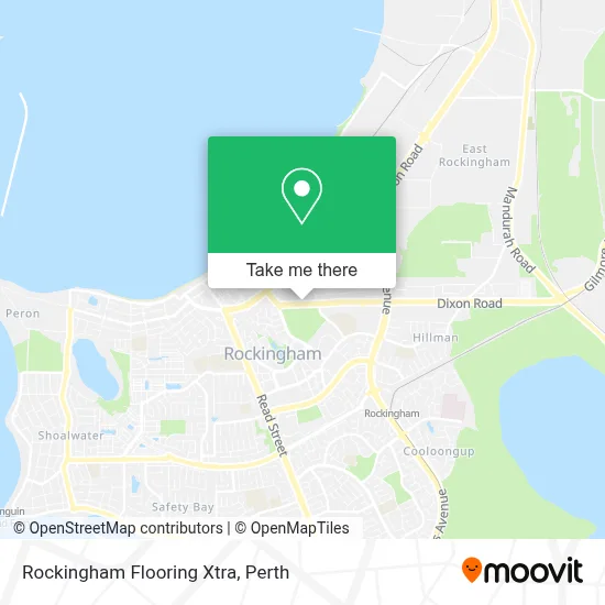 Mapa Rockingham Flooring Xtra