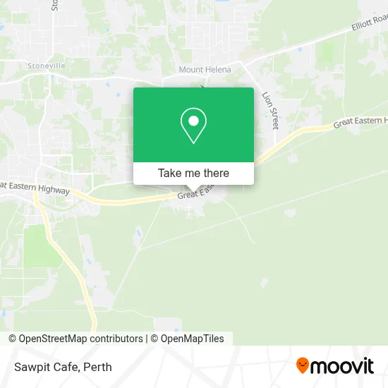 Mapa Sawpit Cafe