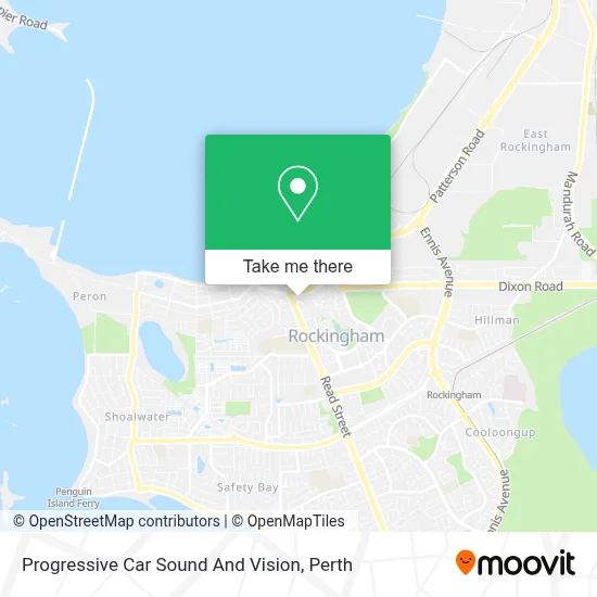 Progressive Car Sound And Vision map