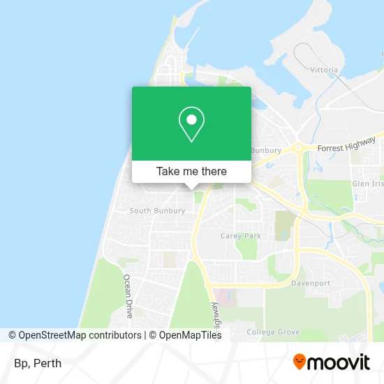 Mapa Bp
