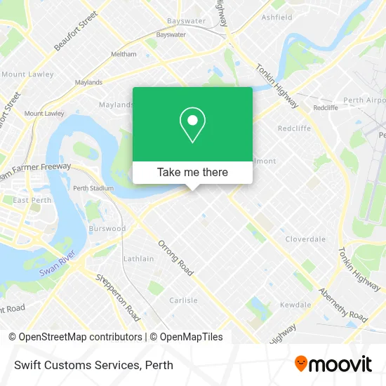 Swift Customs Services map