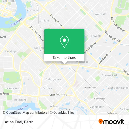 Mapa Atlas Fuel