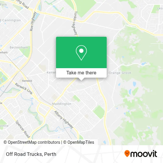 Mapa Off Road Trucks