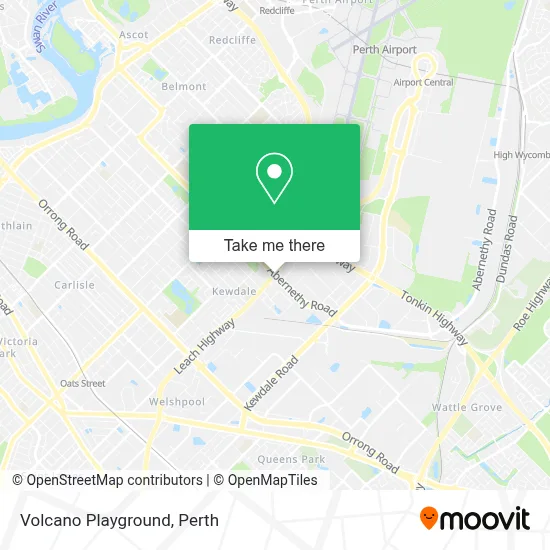 Mapa Volcano Playground