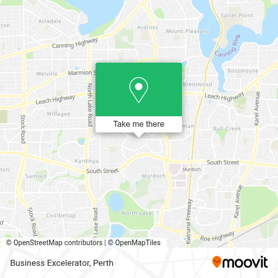 Business Excelerator map
