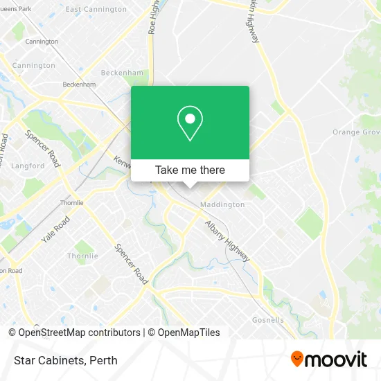 Mapa Star Cabinets
