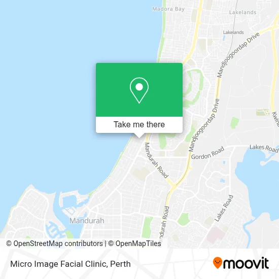 Mapa Micro Image Facial Clinic