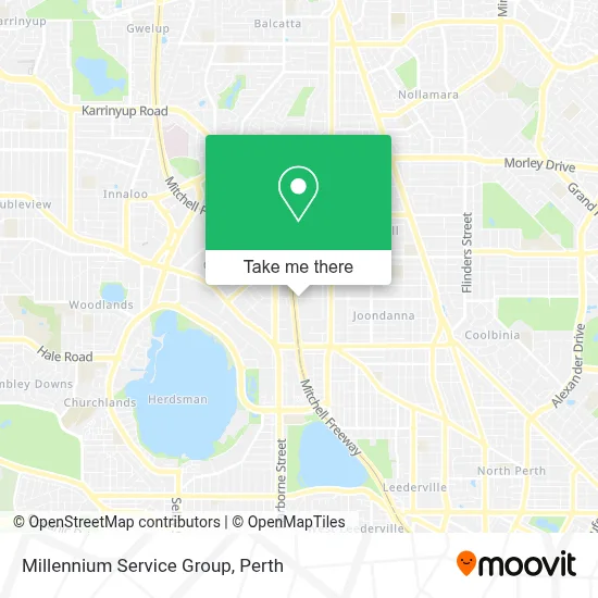 Mapa Millennium Service Group