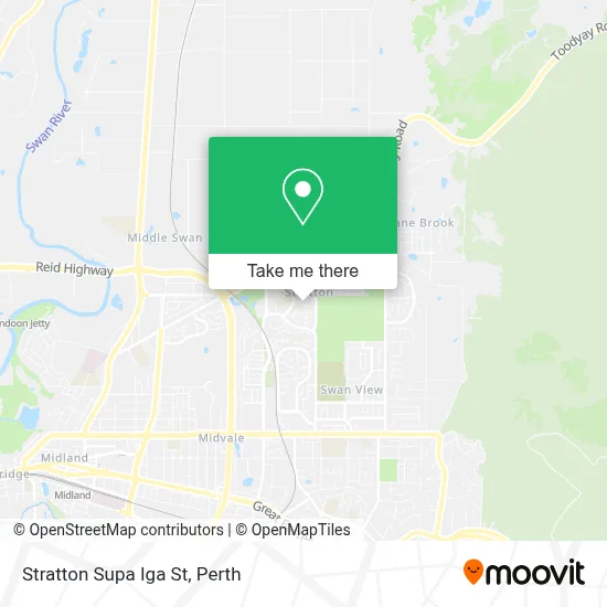 Mapa Stratton Supa Iga St