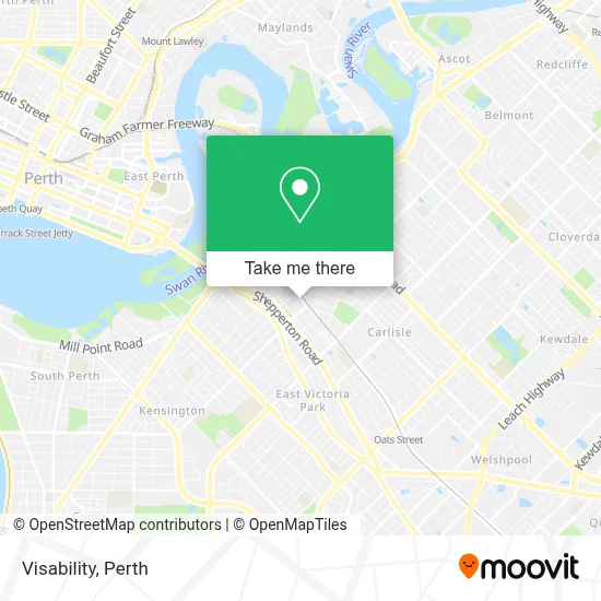 Mapa Visability