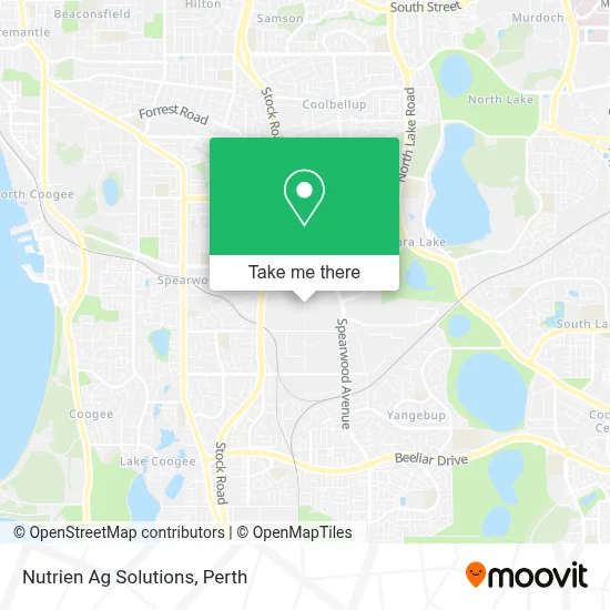 Mapa Nutrien Ag Solutions