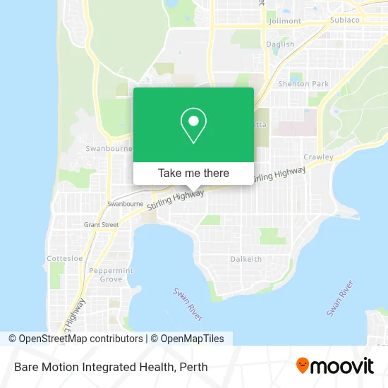 Bare Motion Integrated Health map