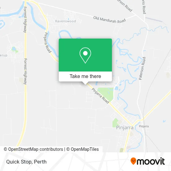 Mapa Quick Stop