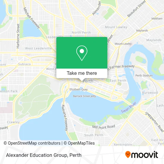 Mapa Alexander Education Group