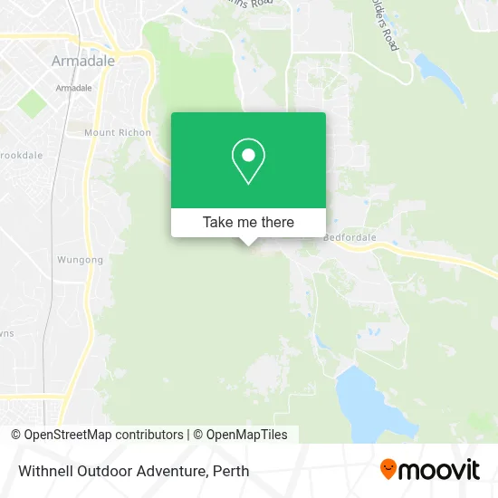 Mapa Withnell Outdoor Adventure