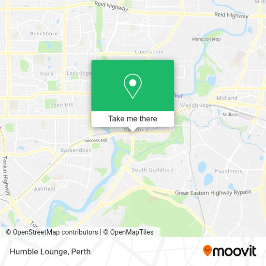 Mapa Humble Lounge