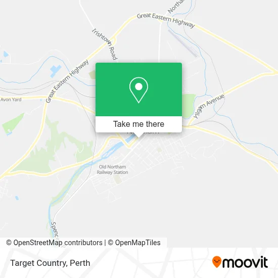 Target Country map