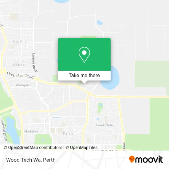 Mapa Wood Tech Wa