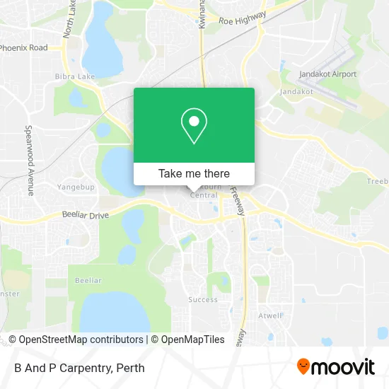 Mapa B And P Carpentry