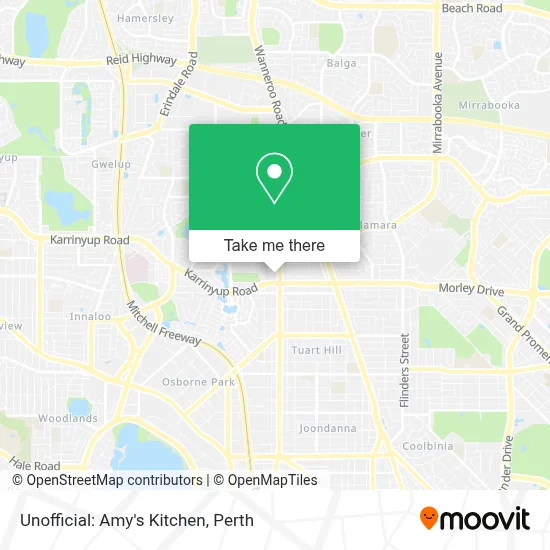 Mapa Unofficial: Amy's Kitchen
