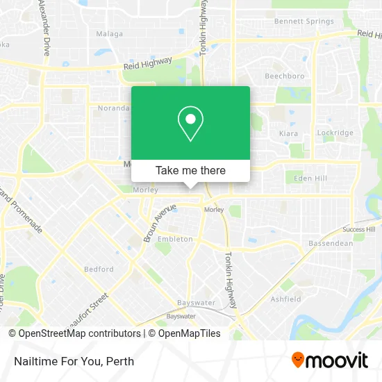 Mapa Nailtime For You