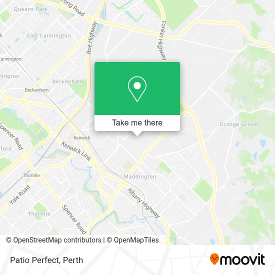 Mapa Patio Perfect