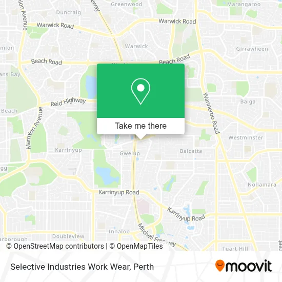 Mapa Selective Industries Work Wear