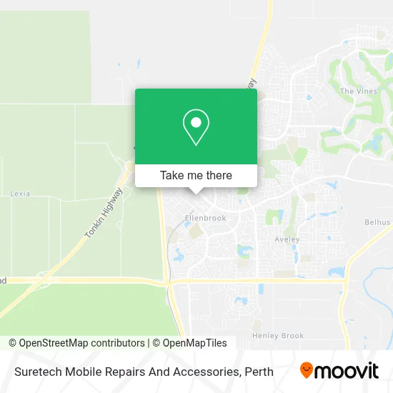 Mapa Suretech Mobile Repairs And Accessories