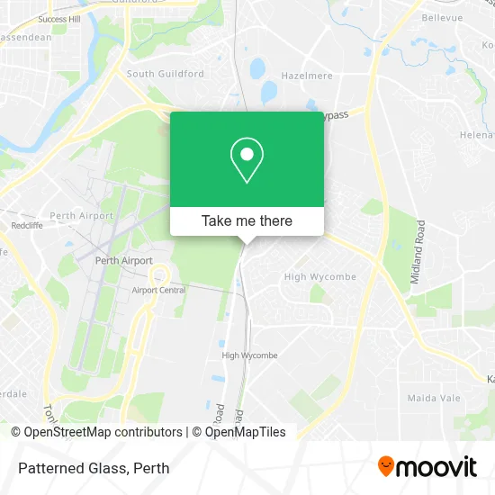 Patterned Glass map