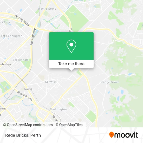Mapa Rede Bricks