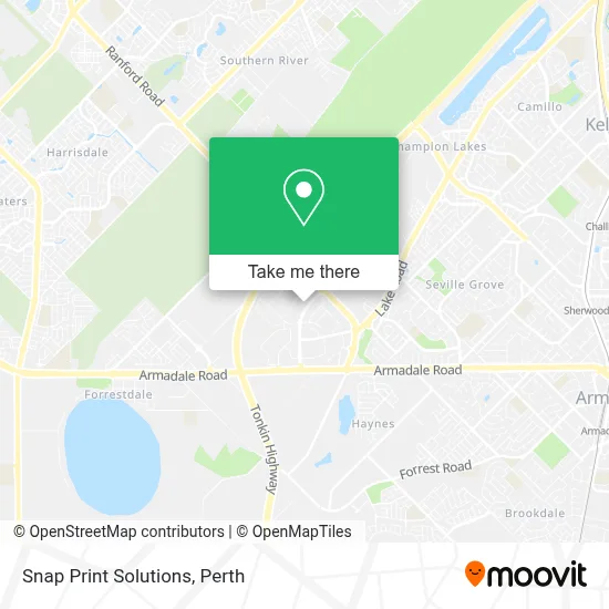 Mapa Snap Print Solutions