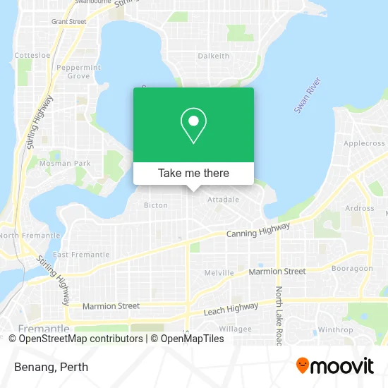 Mapa Benang