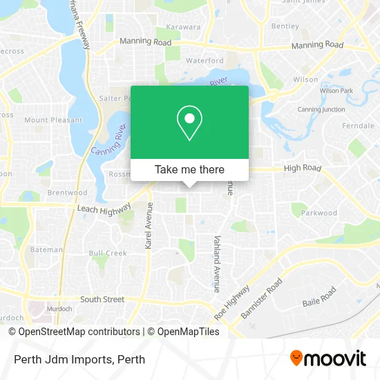 Perth Jdm Imports map
