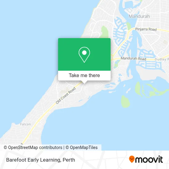 Mapa Barefoot Early Learning
