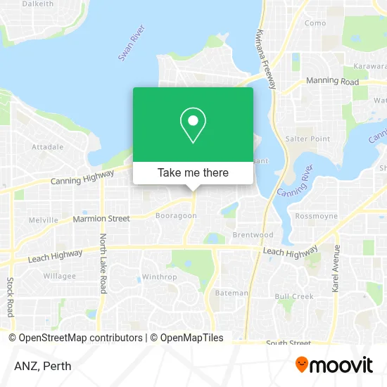 Mapa Anz