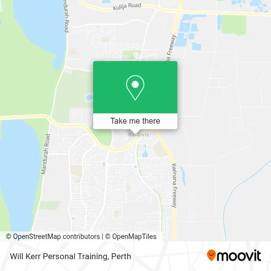 Mapa Will Kerr Personal Training