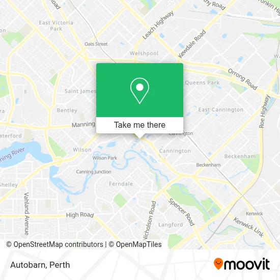 Autobarn map