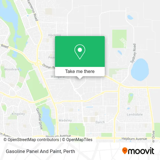 Mapa Gasoline Panel And Paint