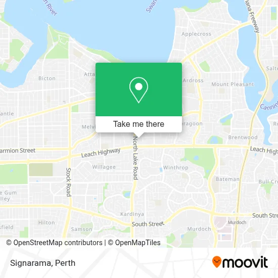 Signarama map