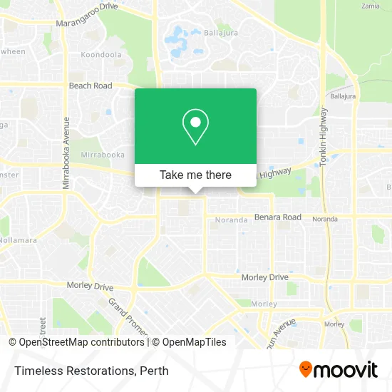 Mapa Timeless Restorations