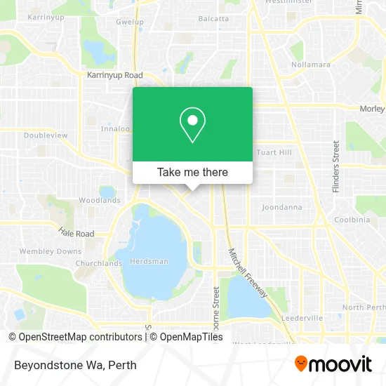Mapa Beyondstone Wa